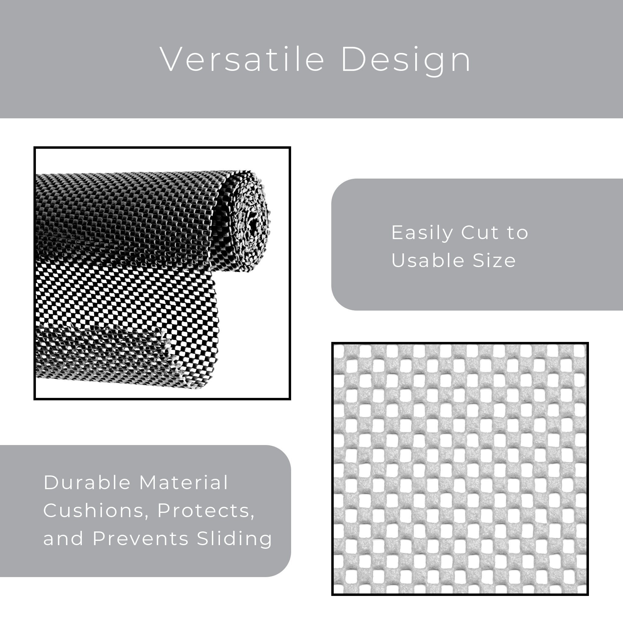 Premium Grip Shelf Liner - 12 Inch x 20 Feet